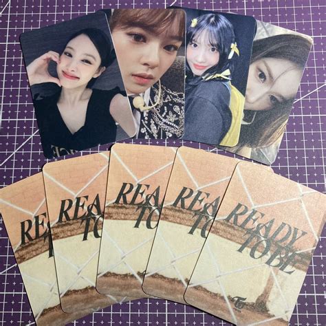 KTS PH on Twitter: "WTS Twice Ready To Be fanmade photocards Matte finish both front and back ...