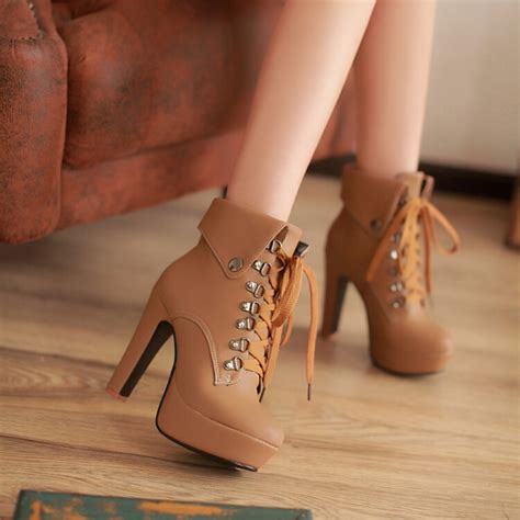 Fashion cute heels martin boots · Fashion Kawaii [Japan & Korea ...