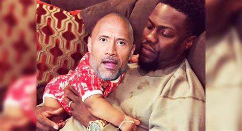 Kevin Hart and The Rock Are In the Midst of an Epic Photoshop Baby Battle - | Kevin hart, Kevin ...