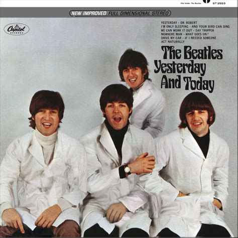 Yesterday And Today, (Butcher Design) in 2021 | The beatles, Beatles albums, Nowhere man