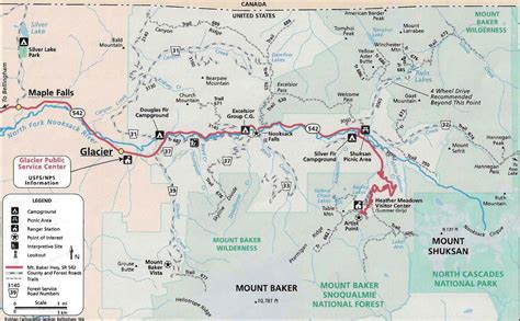 Mt Baker Trails, A Guide with Map and Photos to Mt Baker Trails