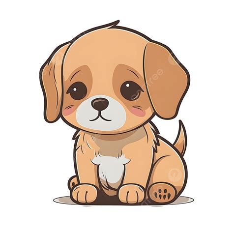 Sticker Puppy Dog Cartoon Illustration, Dog Clipart, Cartoon Clipart ...