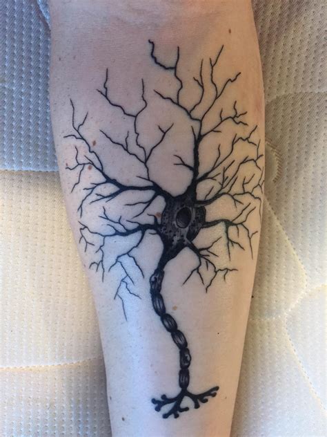 My newest addition a neuron by Matty Higgins at Old Towne Tattoo in Orange CA | Tattoos ...