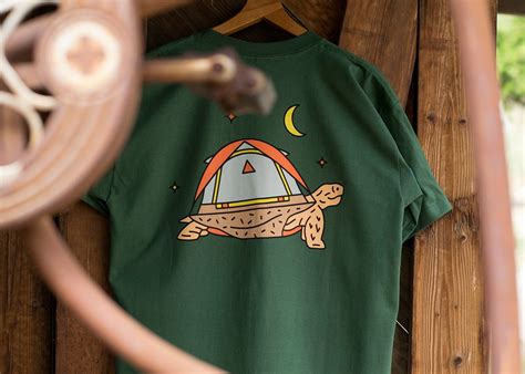 Tortoise Pocket T-Shirt | Camp And Go Slow