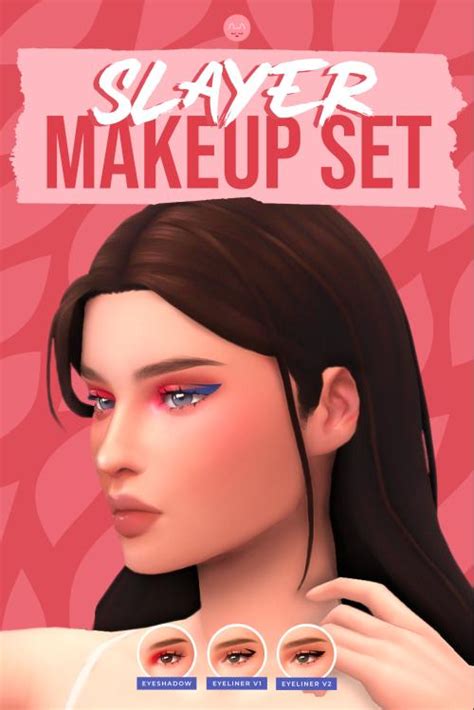 Sims 4 maxis match makeup cc folder - nelone