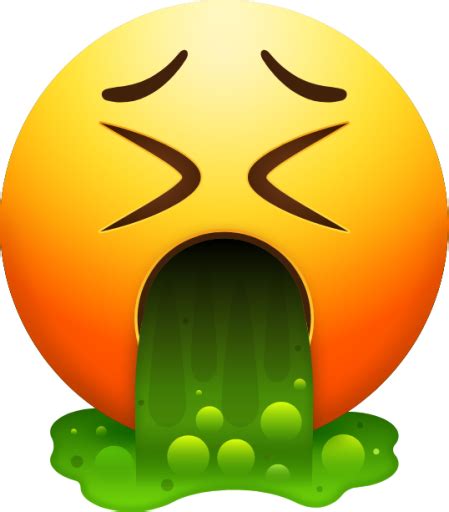 "Face Vomiting" Emoji - Download for free – Iconduck