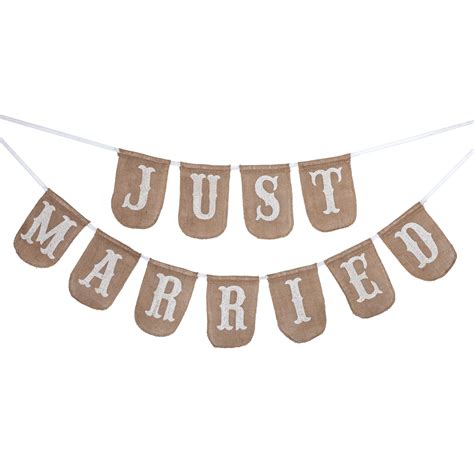 Occasionally Made Wedding Just Married Banner | Hochzeit