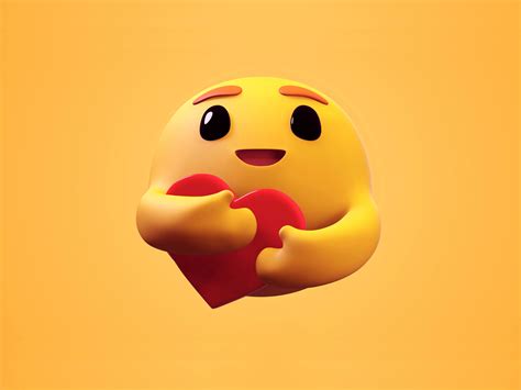 Caring Emoji (3d Blender) by sakthibalanjr on Dribbble