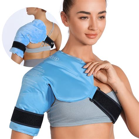 Buy REVIX Shoulder Ice Pack Rotator Cuff Cold Therapy Wraps for Pain & Tendonitis, Reusable ...