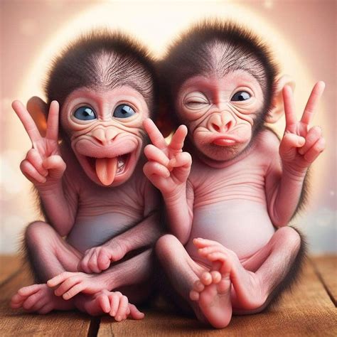 Pin on สติ๊กเกอร์ in 2024 | Funny animal videos, Cute monkey pictures ...