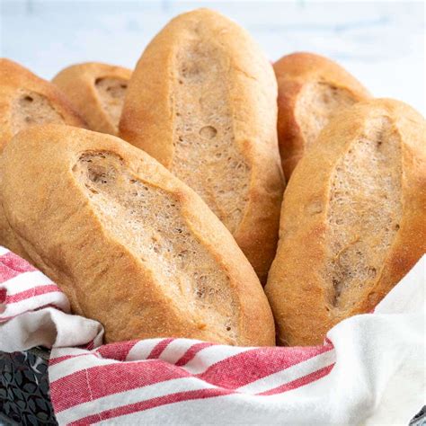 Whole Wheat Hoagie Rolls - A Plantiful Path