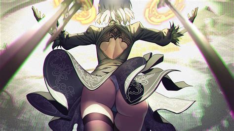 Wallpaper : 2B Nier Automata, video games, fan art, Nier Automata ...