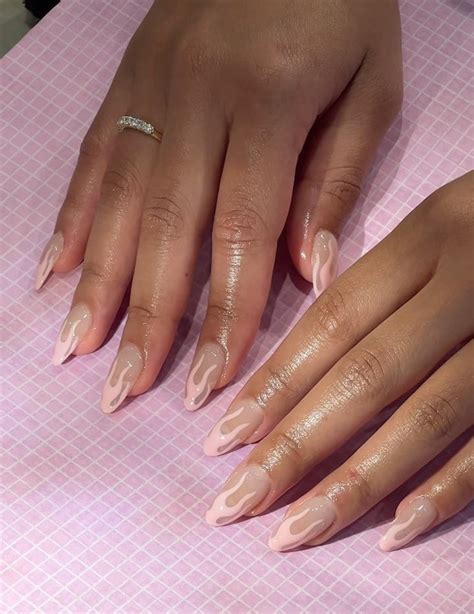 10 "Peach Fuzz" Nail Designs For 2024 That Are So On-Trend