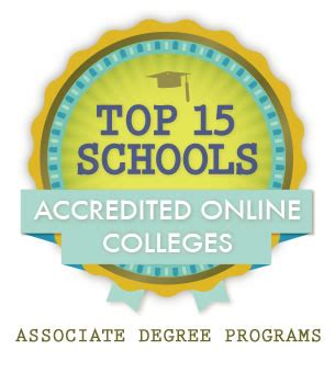 Top 15 Accredited Schools Offering Online Associate Degrees