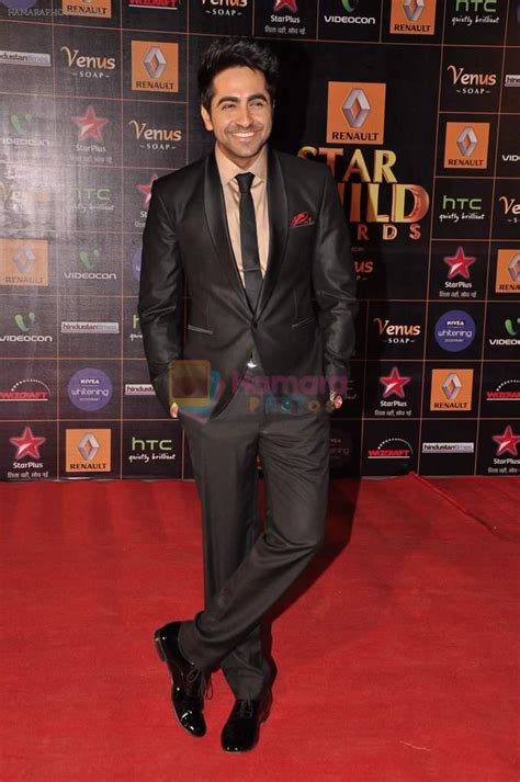 Ayushman Khurana at Star Guild Awards red carpet in Mumbai on 16th Feb 2013 / Ayushmann Khurrana ...