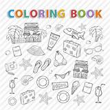 Beach Vacation Coloring Page  KidsPressMagazinecom sketch template