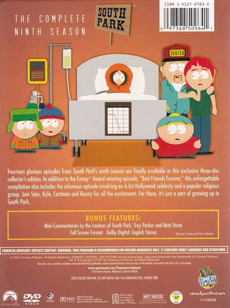 South Park Complete Season 9 DVDs - teaphedra.com