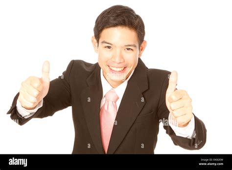 Two Thumbs Up Stock Photo - Alamy