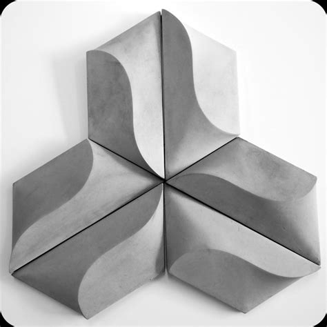 Luxurious Sustainable Concrete Wall Tiles