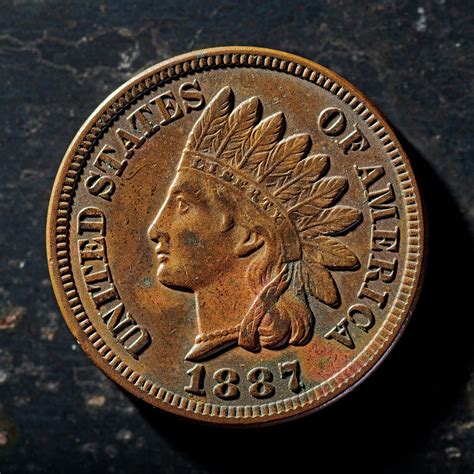 1887 Indian Head Penny Photograph by Robert Mollett - Fine Art America