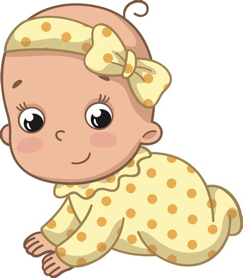 Baby Girl, Baby Boy Clipart - Digital Vector Baby Girl, Baby Boy, Baby ...