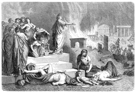 Rome Is Burning, but Nero Didn't Do It | Rome illustration, Poster ...