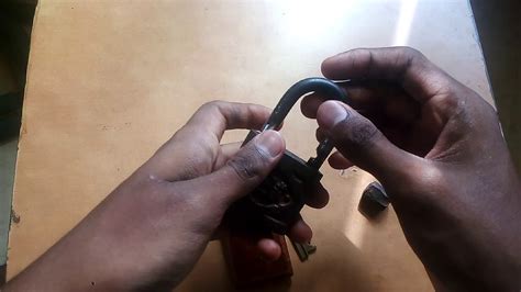 How to open a lock with a magnet tutorial - YouTube