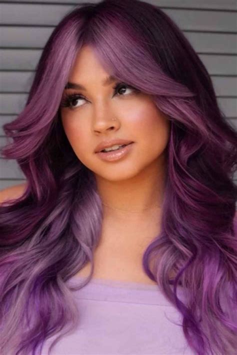 15 Vibrant Hairstyles for Purple Hair | HairAide