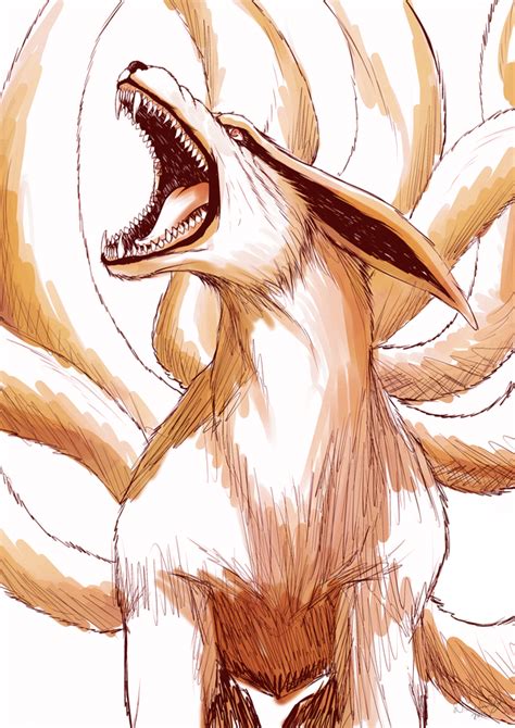 Kurama Sketch| Naruto by DivineImmortality on deviantART Naruto Uzumaki ...