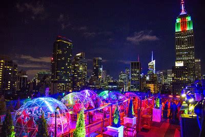 230 Fifth Getting Wet and Wild with Rooftop Igloo Hot Tubs | Markets ...