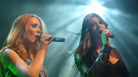 Simone Simons (Epica) feat Floor Jansen (Nightwish) Sancta Terra Live HD - YouTube