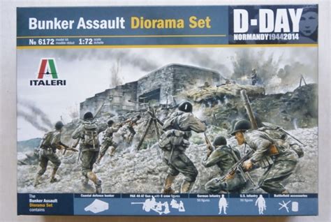 ITALERI Models | ITALERI 6172 BUNKER ASSAULT DIORAMA SET