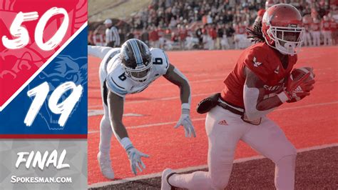 Eric Barriere’s record-tying performance leads Eastern Washington to rout of Maine, spot in FCS ...