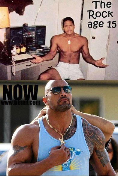 The Rock Body Transformation, Shocking...