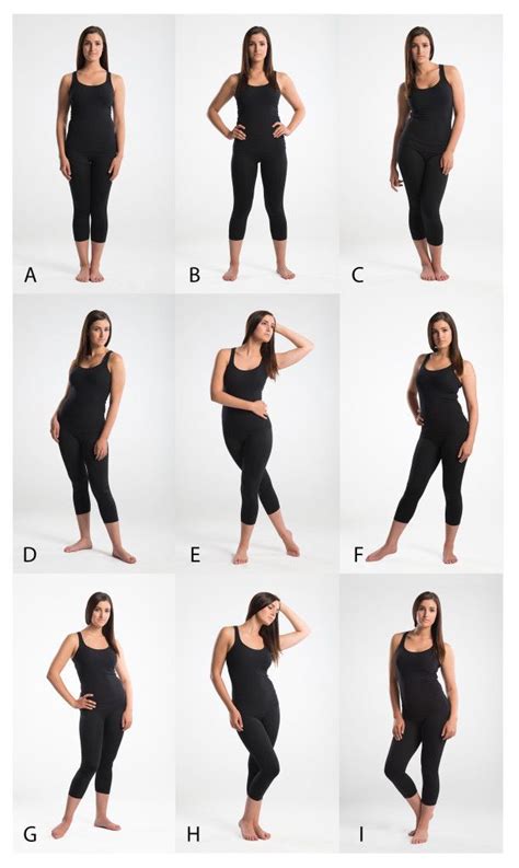 Posing Charts for Photographers - RockyNook | Figure poses, Female pose reference, Body ...