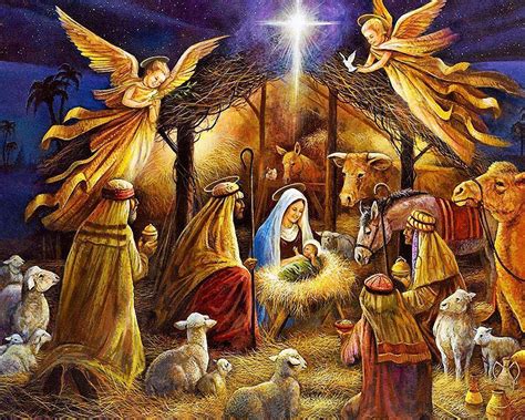 Christmas Jesus Wallpapers - Wallpaper Cave