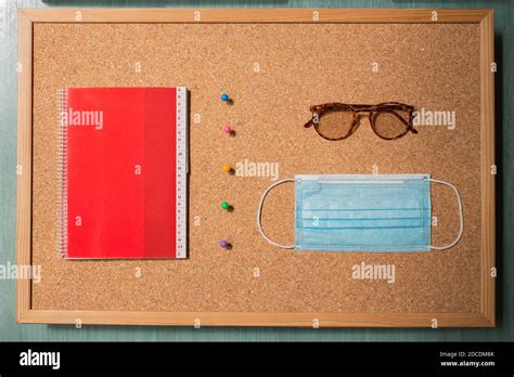 School notice board teacher hi-res stock photography and images - Alamy