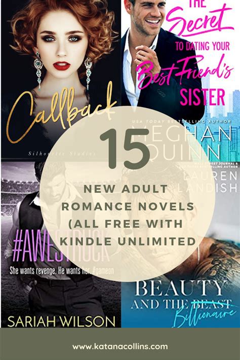 15 New Adult Romances Available in Kindle Unlimited!