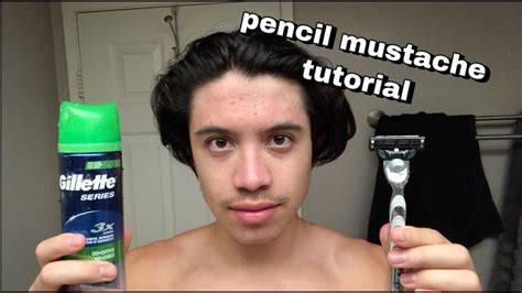 Pencil Mustache | BEST MUSTACHE - YouTube