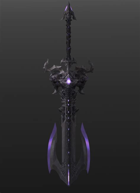 Dark Axe/Sword Ninja Weapons, Anime Weapons, Sci Fi Weapons, Weapon Concept Art, Fantasy Sword ...