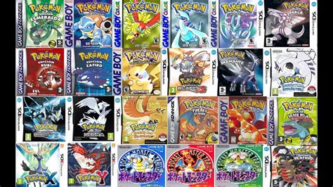 Coleccion todos juegos de Pokemón para PC 1 Link - YouTube