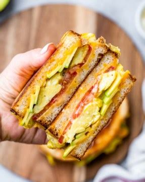 Easy Breakfast Egg Sandwich - Healthy Fitness Meals