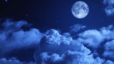 3840x2160 Moon Night Sky Clouds 5k 4K ,HD 4k Wallpapers,Images ...