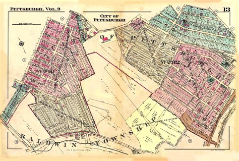 Brookline and Surroundings - Map - 1940