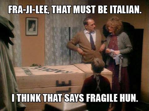 FRAGILE - That must be Italian. A Christmas Story | Christmas story quotes, Christmas story ...