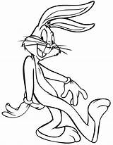 Bugs Bunny Coloring Page  Home sketch template