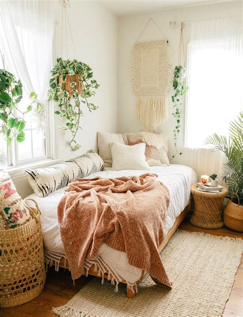 Simple Bohemian Bedrooms