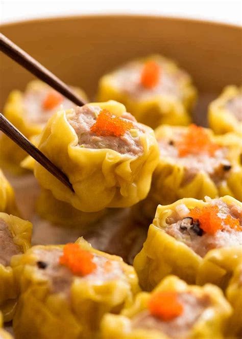 Siu Mai Shumai Chinese Steamed Dumplings | dinrecipes