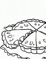 Free Images Of A Pie Coloring Page  Home sketch template