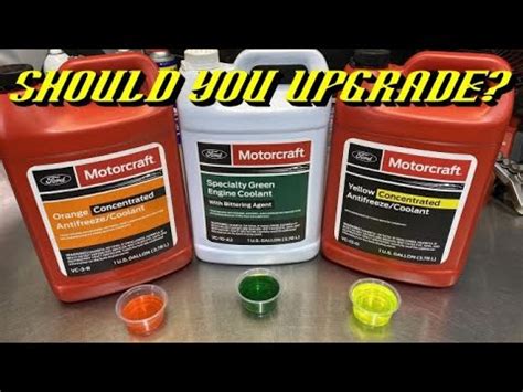 Ford’s New Yellow P-OAT Coolant: Should You Upgrade? - YouTube